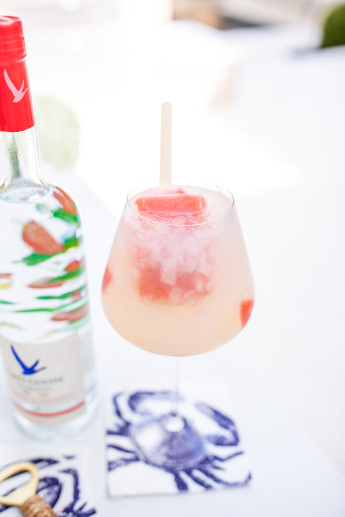 Strawberry Popsicle Cocktail