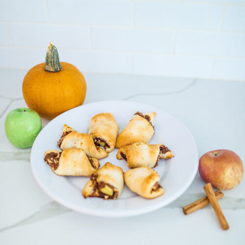 Apple Pumpkin Croissant Bites