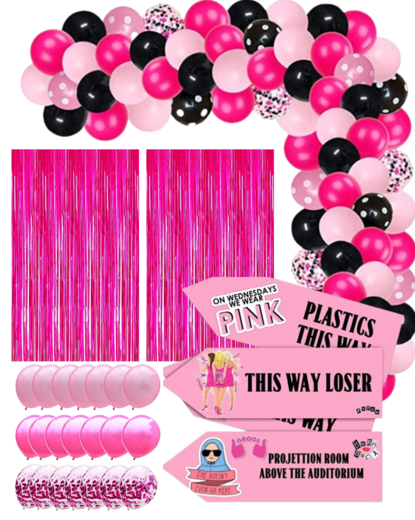 Mean girls theme snack table  Mean girls party, Girls party themes,  Awesome bachelorette party