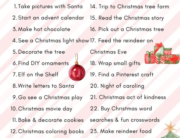 25 Christmas Activities To Do with Kids