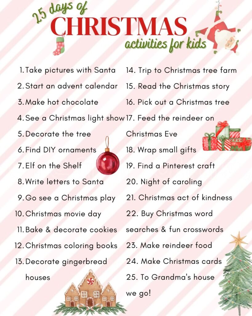 25 Christmas Activities To Do with Kids
