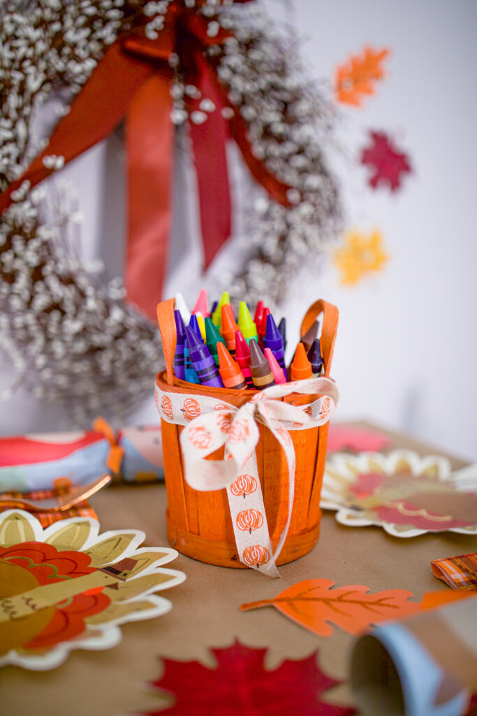 Ideas for Thanksgiving Kids Table