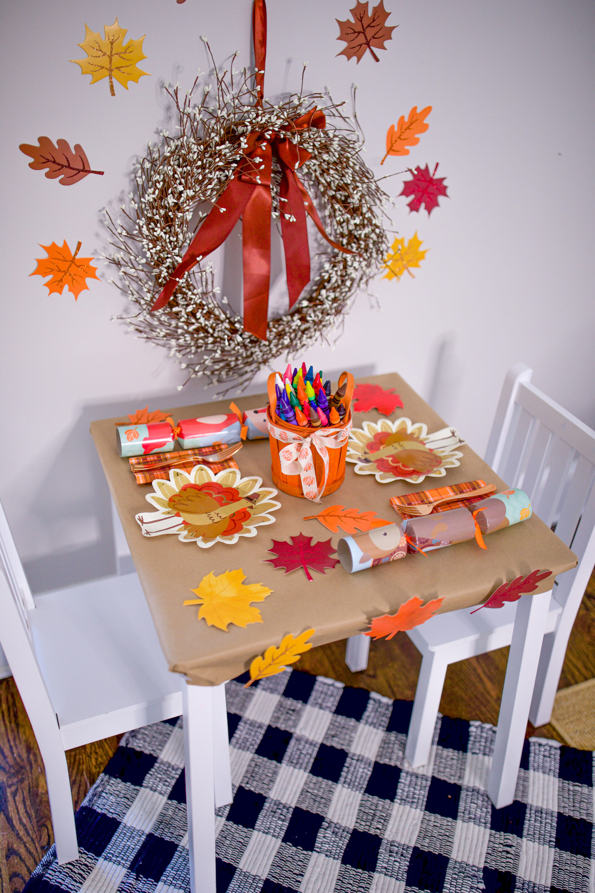 Ideas for Thanksgiving Kids Table - LoChandler.com