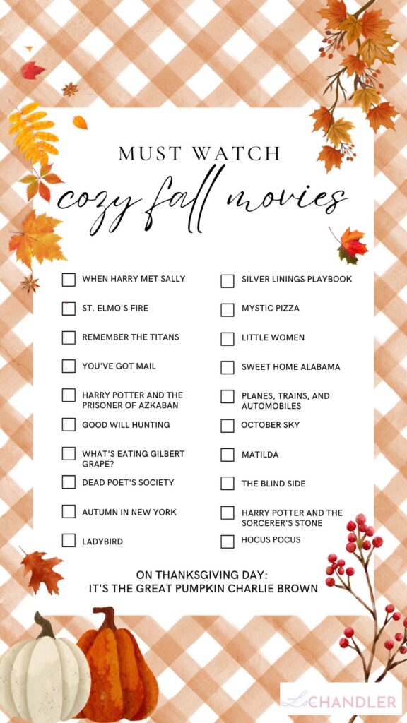 Must Watch Fall Movies
