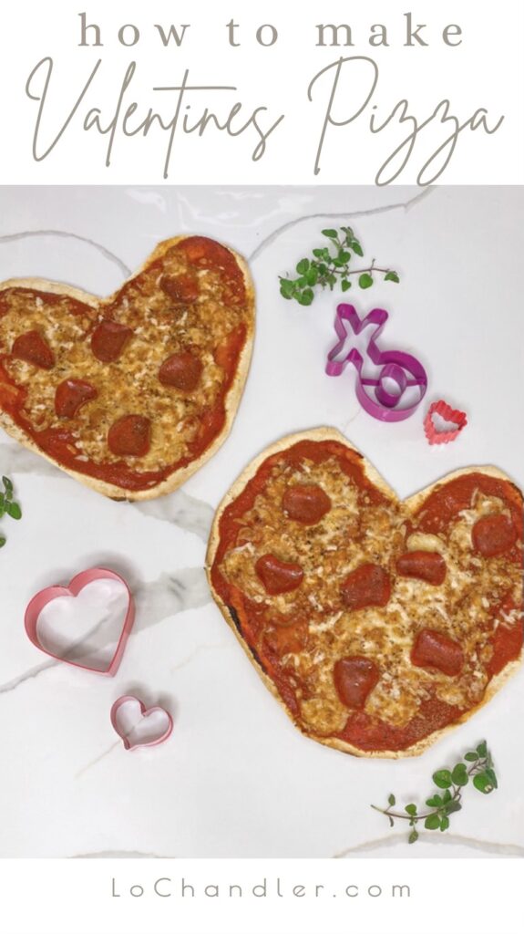 How to Make Valentine's Day Pizza