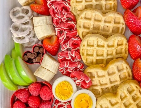 Valentine's Day Breakfast Board