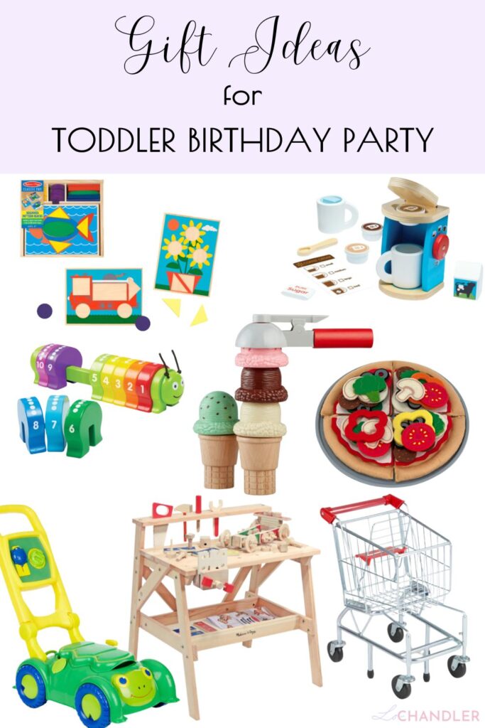 Gift Ideas for Toddler Birthday Party