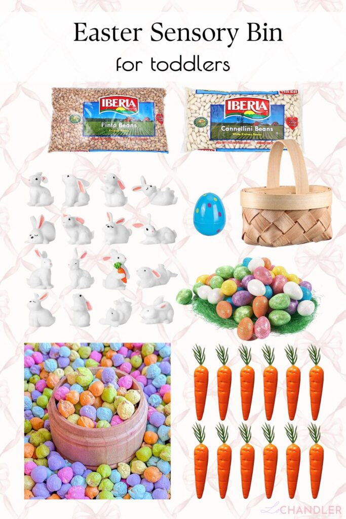 Easter Sensory Bins for Toddlers