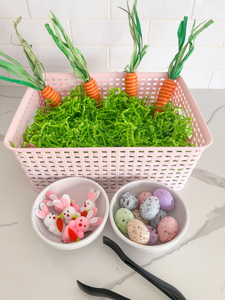 Easter Sensory Bins for Toddlers