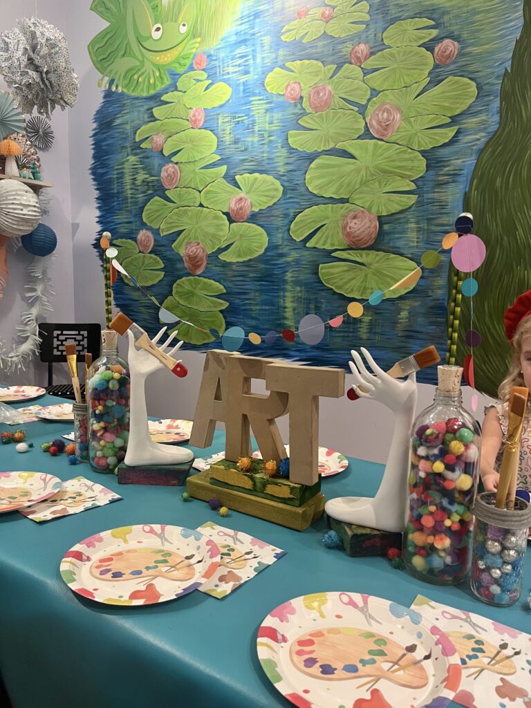 How to Throw an Art Themed Birthday Party