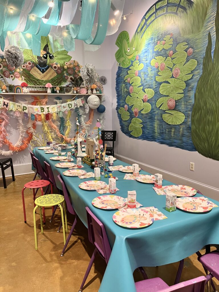 How to Throw an Art Themed Birthday Party