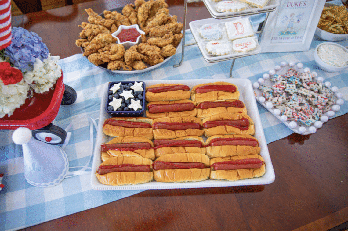 Ideas for a Red, White & TWO Birthday Party